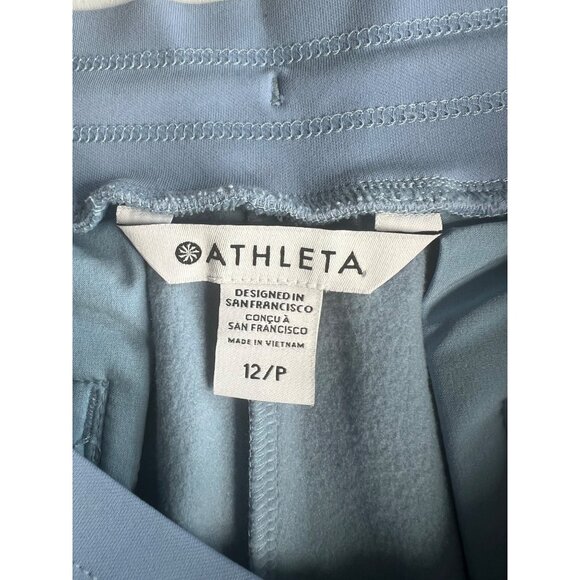 Athleta Apres Ski Down Jogger Powder Blue Size 12/P - Picture 15 of 16